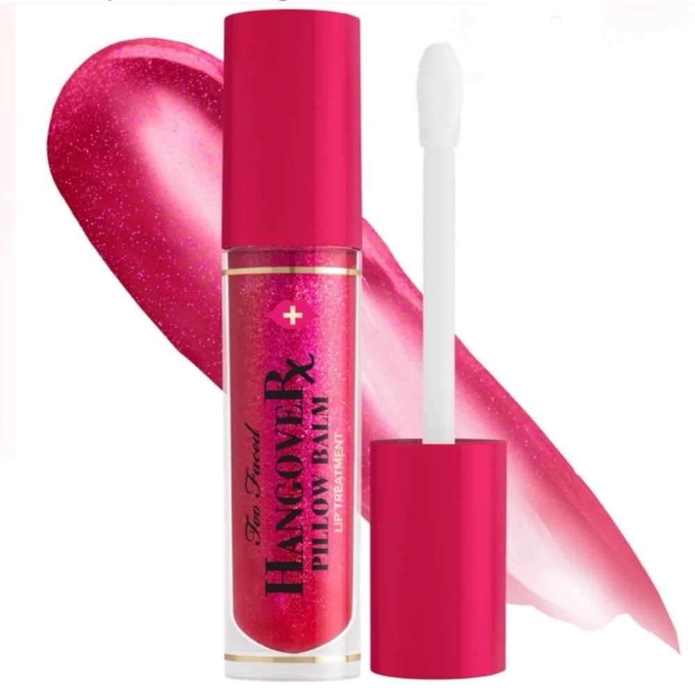 New! Too Faced Pink Mint Hangover Rx Pillow Balm